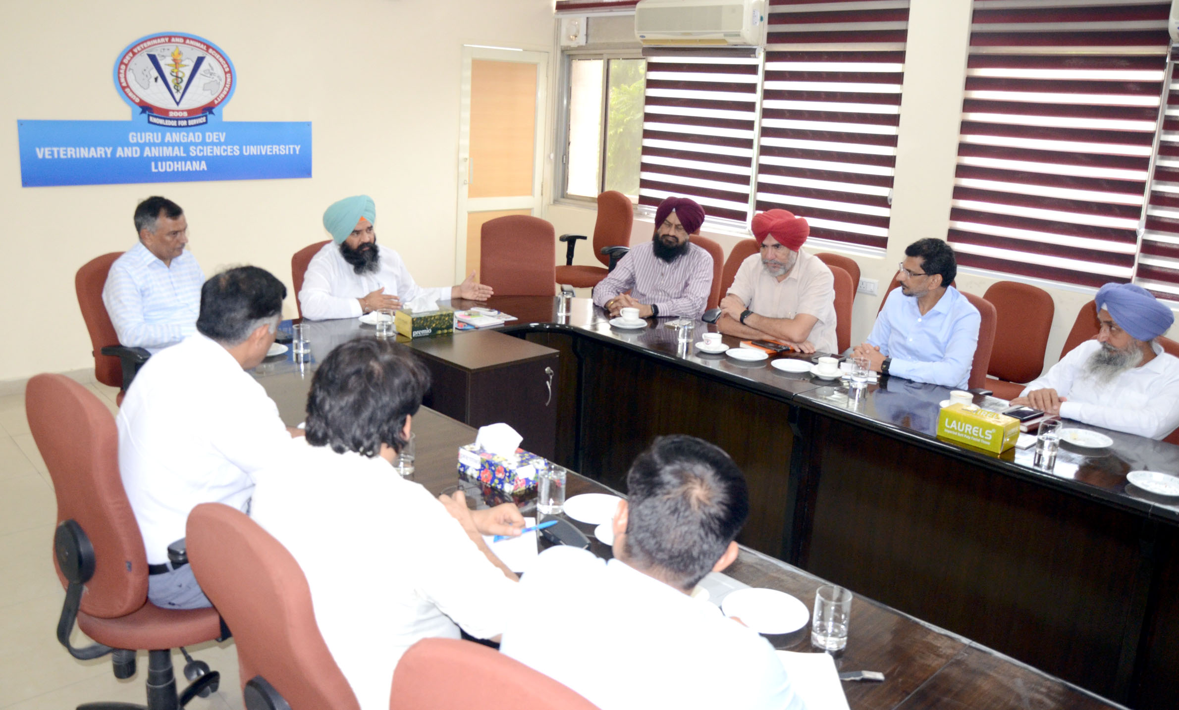 Sh. Rouri Dy. Speaker, Punjab Legislative Assembly visits Vet Varsity